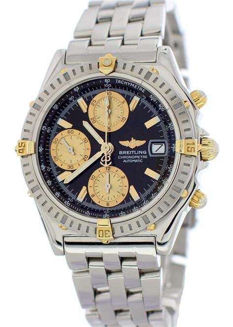 breitling a11022|Breitling b13352 Chronomat chronometer.